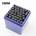 Prägestempel Leder Stahl 3 bis 6 mm für DIY Handwerk – Farbe size 5mm