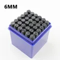 Prägestempel Leder Stahl 3 bis 6 mm für DIY Handwerk – Farbe size 6mm