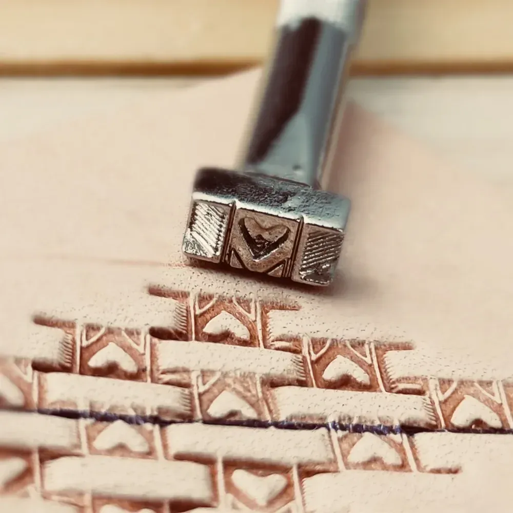 Prägewerkzeug Metall 6 Stück