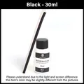 Professionelle Lederrandfarbe Ölfarbe für DIY Handwerk – Farbe Black 30ml