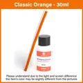 Professionelle Lederrandfarbe Ölfarbe für DIY Handwerk – Farbe Classic Orange 30ml