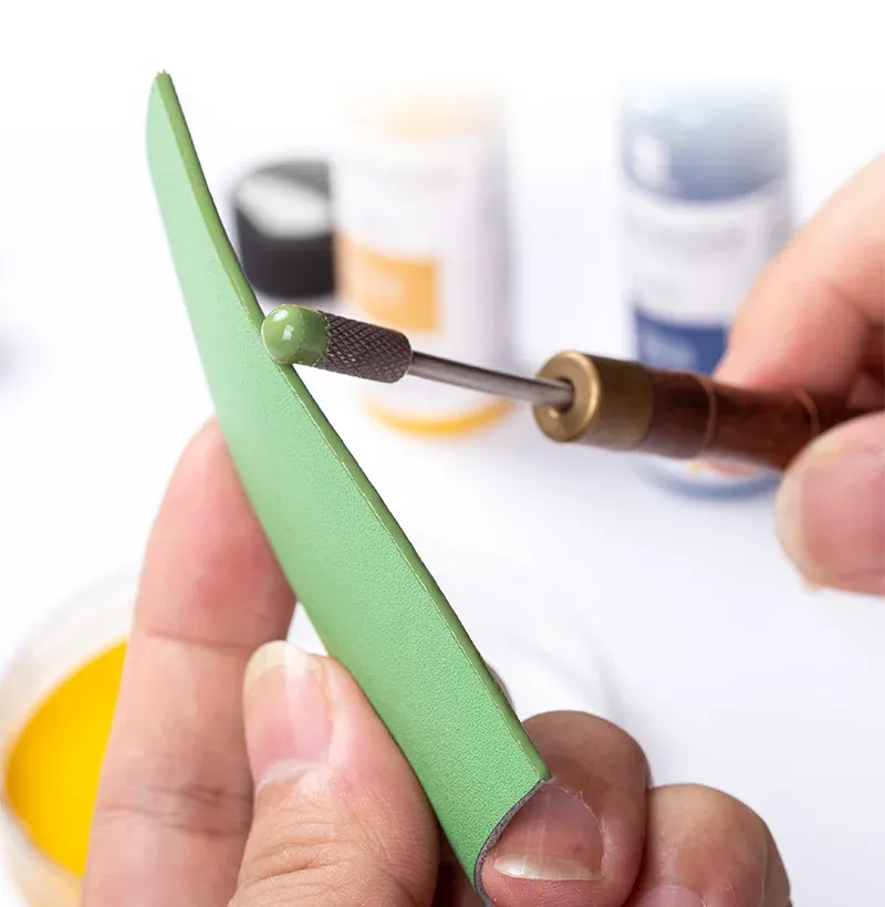 Professionelle Lederrandfarbe Ölfarbe für DIY Handwerk