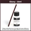 Professionelle Lederrandfarbe Ölfarbe für DIY Handwerk – Farbe Ebony 30ml