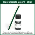 Professionelle Lederrandfarbe Ölfarbe für DIY Handwerk – Farbe Jade-30ml