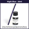 Professionelle Lederrandfarbe Ölfarbe für DIY Handwerk – Farbe Night Blue  30ml