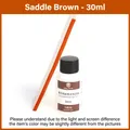 Professionelle Lederrandfarbe Ölfarbe für DIY Handwerk – Farbe Saddle Brown 30ml