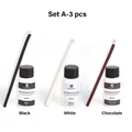 Professionelle Lederrandfarbe Ölfarbe für DIY Handwerk – Farbe Set A- 3 pcs