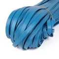 PU Lederband bunt 4 bis 15 mm 5 Meter für DIY Schlüsselanhänger – Farbe blue