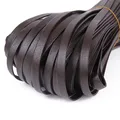 PU Lederband bunt 4 bis 15 mm 5 Meter für DIY Schlüsselanhänger – Farbe dark coffee