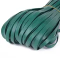 PU Lederband bunt 4 bis 15 mm 5 Meter für DIY Schlüsselanhänger – Farbe dark green