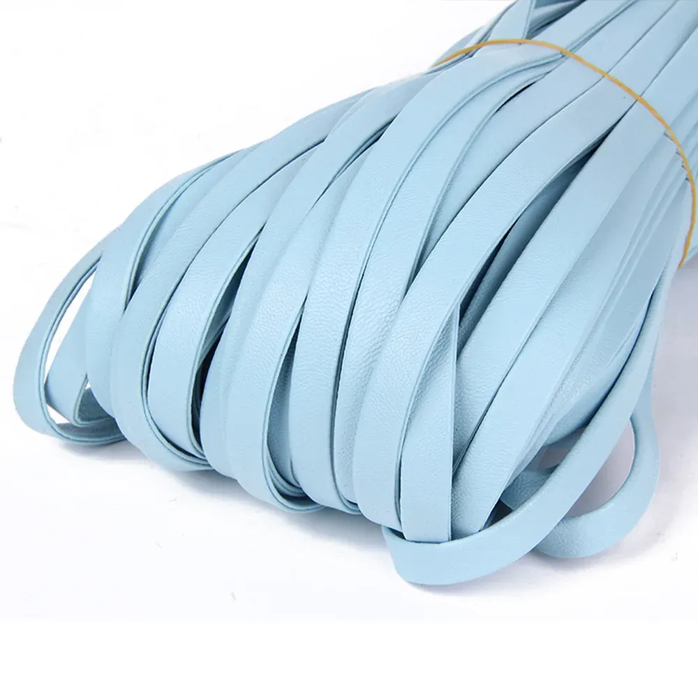 PU Lederband bunt 4 bis 15 mm 5 Meter für DIY Schlüsselanhänger