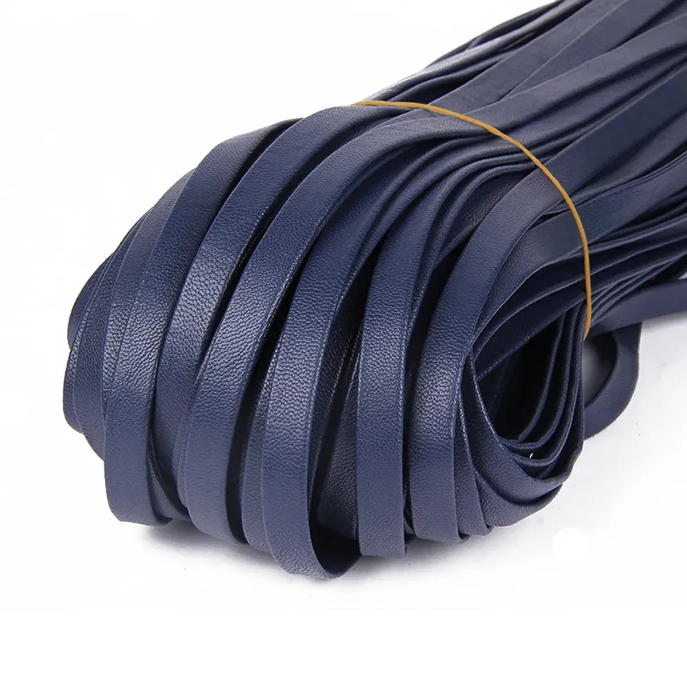 PU Lederband bunt 4 bis 15 mm 5 Meter für DIY Schlüsselanhänger