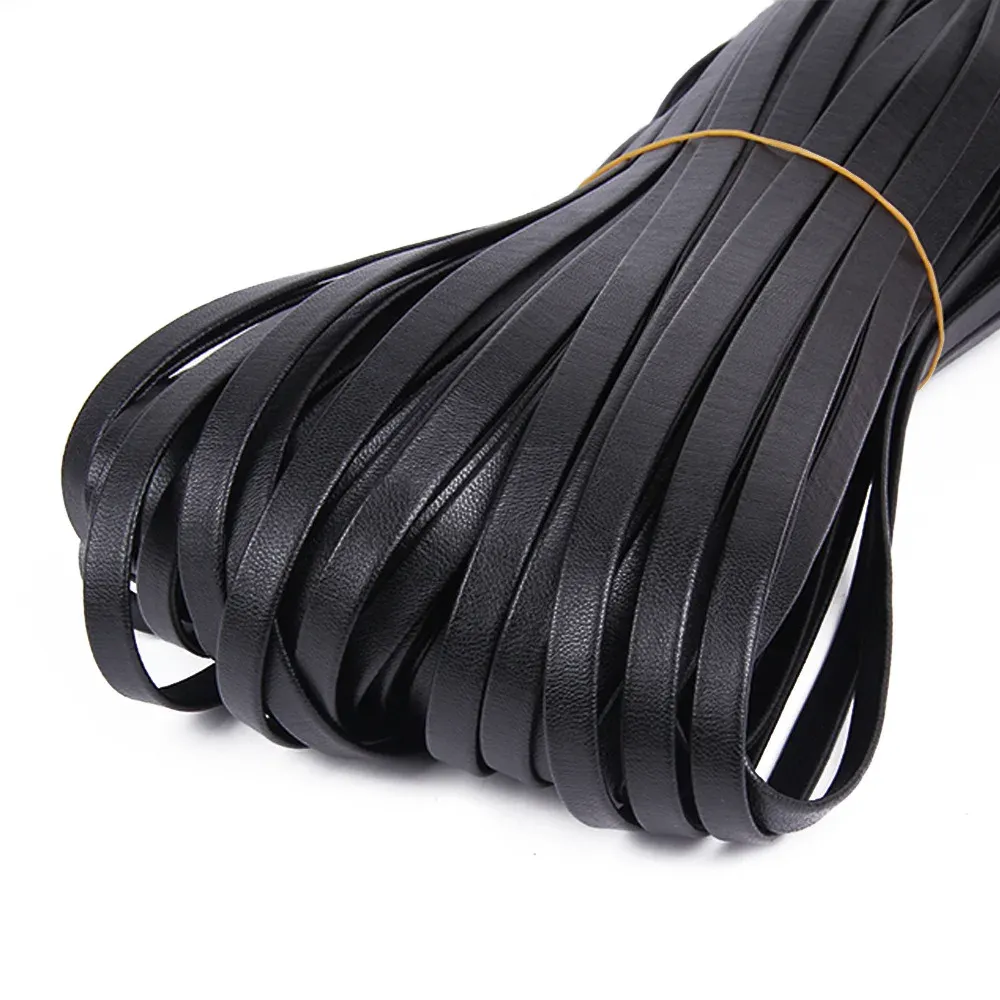 PU Lederband bunt 4 bis 15 mm 5 Meter für DIY Schlüsselanhänger