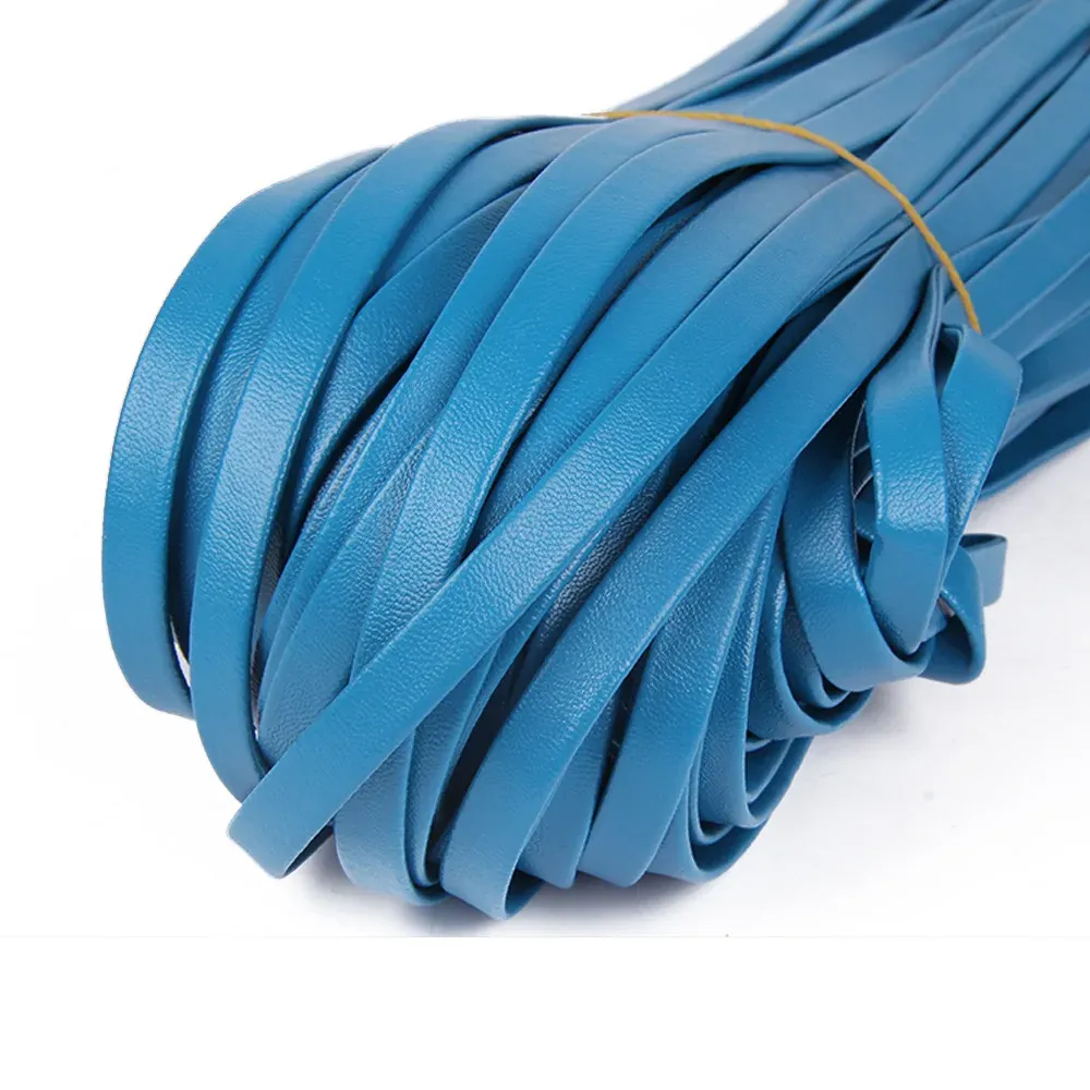 PU Lederband bunt 4 bis 15 mm 5 Meter für DIY Schlüsselanhänger