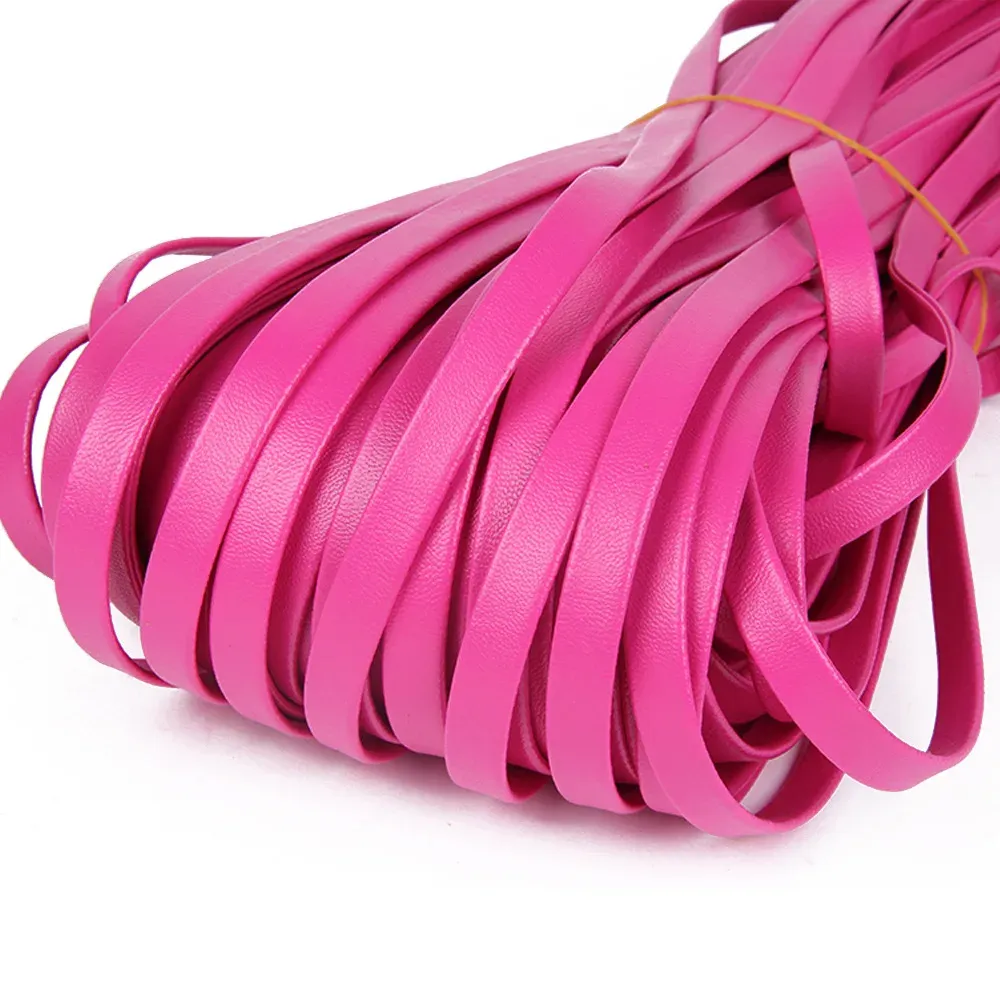 PU Lederband bunt 4 bis 15 mm 5 Meter für DIY Schlüsselanhänger