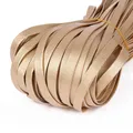 PU Lederband bunt 4 bis 15 mm 5 Meter für DIY Schlüsselanhänger – Farbe gold color
