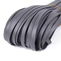 PU Lederband bunt 4 bis 15 mm 5 Meter für DIY Schlüsselanhänger – Farbe gray