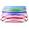PU Lederband flach 12 mm breit geflochten für Schmuck – 3