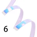 PU Lederband flach 12 mm breit geflochten für Schmuck – Farbe Blau (6)