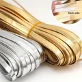 PU Lederband geflochten 5 bis 25 mm 5 Meter für DIY Schmuck – 1