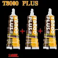 Reparaturkleber klar wasserdicht für Leder Stoff Holz Metall – Farbe T8PLUS 110ML 3PC
