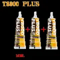 Reparaturkleber klar wasserdicht für Leder Stoff Holz Metall – Farbe T8PLUS 15ML 3PC