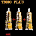 Reparaturkleber klar wasserdicht für Leder Stoff Holz Metall – Farbe T8PLUS 50ML 3PC