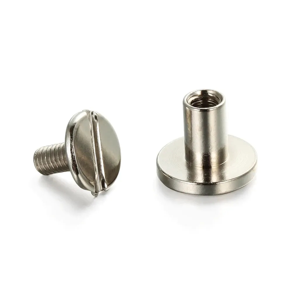 Riemennieten Schraube 5mm bis 8mm für Lederwaren 10 Stück