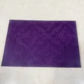 Rindsleder Gras Blumenmuster 20 x 30 cm für DIY Taschen – Farbe T06