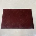 Rindsleder Gras Blumenmuster 20 x 30 cm für DIY Taschen – Farbe T09
