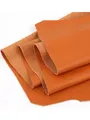 Rindsleder Orange Weich Ganzes Stück DIY Lederwaren – 6