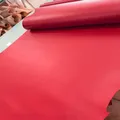 Rindsleder rot 1,0 bis 2,0 mm Dicke 22 x 32 cm für Taschen – 4