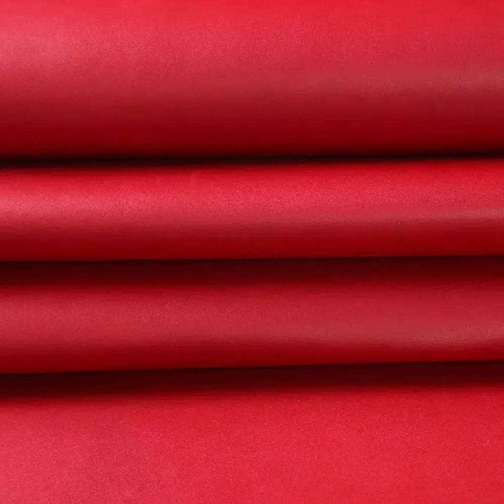 Rindsleder rot 1,0 bis 2,0 mm Dicke 22 x 32 cm für Taschen