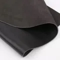 Rindsleder schwarz 1,2 mm Dicke 20 x 20 cm für Sofa – 4