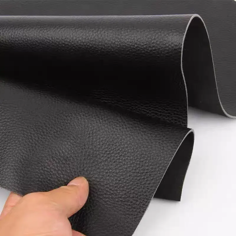 Rindsleder schwarz 1,2 mm Dicke 20 x 20 cm für Sofa