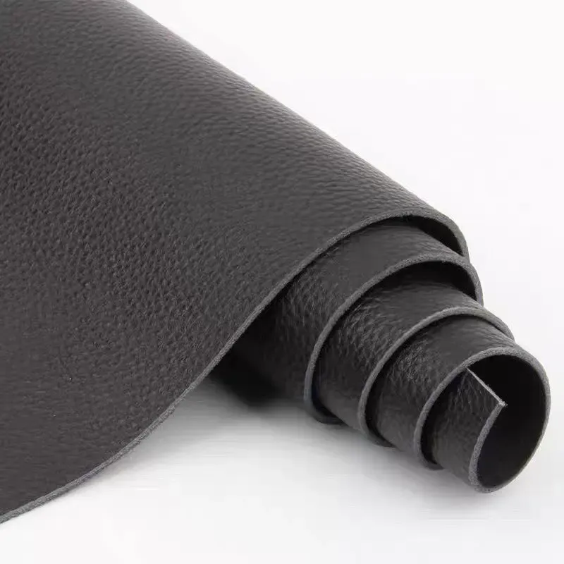 Rindsleder schwarz 1,2 mm Dicke 20 x 20 cm für Sofa
