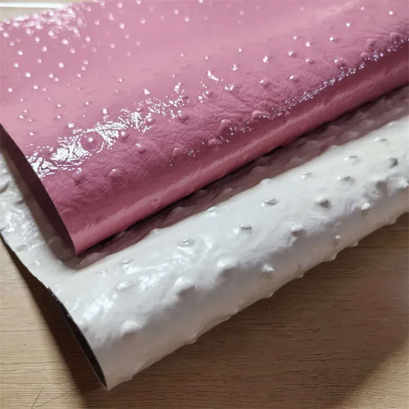 Rindsleder Straußenoptik 1,2 mm Dicke 20 x 30 cm für Taschen