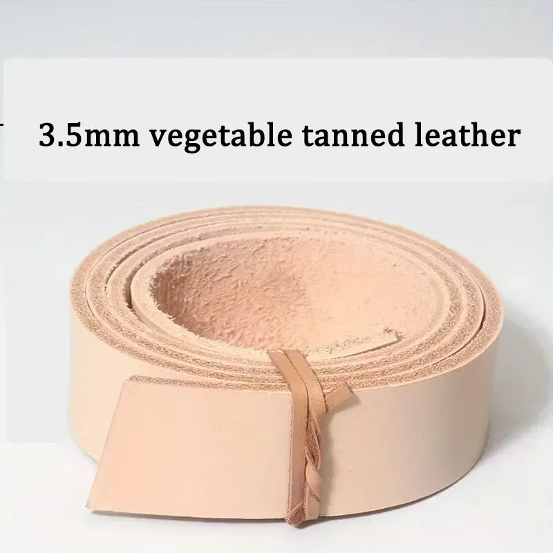 Rindslederband pflanzlich gegerbt 3,5 mm dick für Taschen