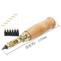 Rotierender Locher mit Wechselköpfen für Gürtel – Farbe 1 set