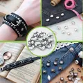 Runde Nagelnieten 2mm bis 5mm für Lederhandwerk und Accessoires Silber – 5