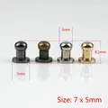 Sam Brown Knöpfe mit Schraubverschluss 6x4mm bis 10x8mm 10 Stück – 4