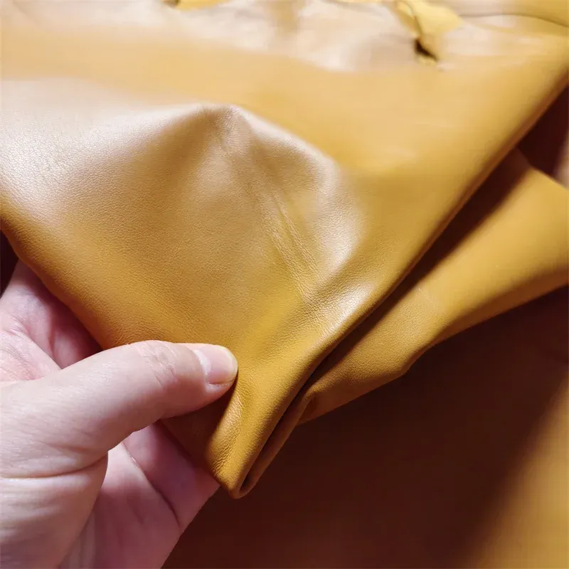 Schaffell Leder Stoff DIY Kleidung Rock Jacke Reparatur
