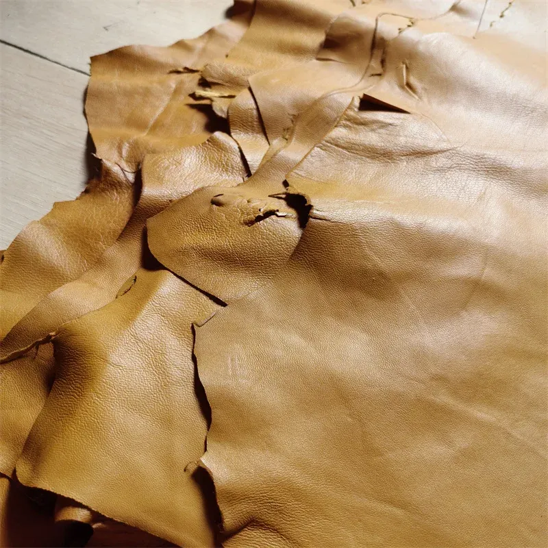 Schaffell Leder Stoff DIY Kleidung Rock Jacke Reparatur