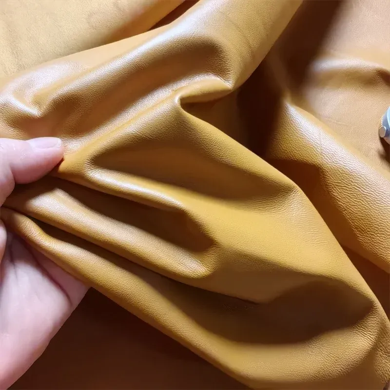 Schaffell Leder Stoff DIY Kleidung Rock Jacke Reparatur