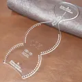 Schnittmuster für Geldbörse Kraftpapier und Acryl – 2