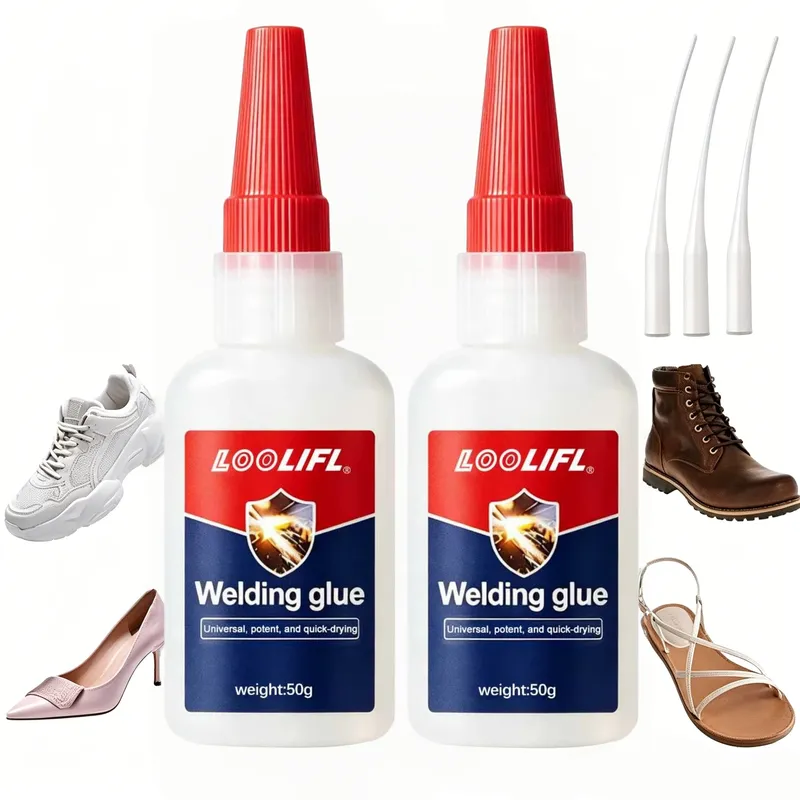 Schuhkleber 20 g transparent wasserfest für Leder und Gummisohlen