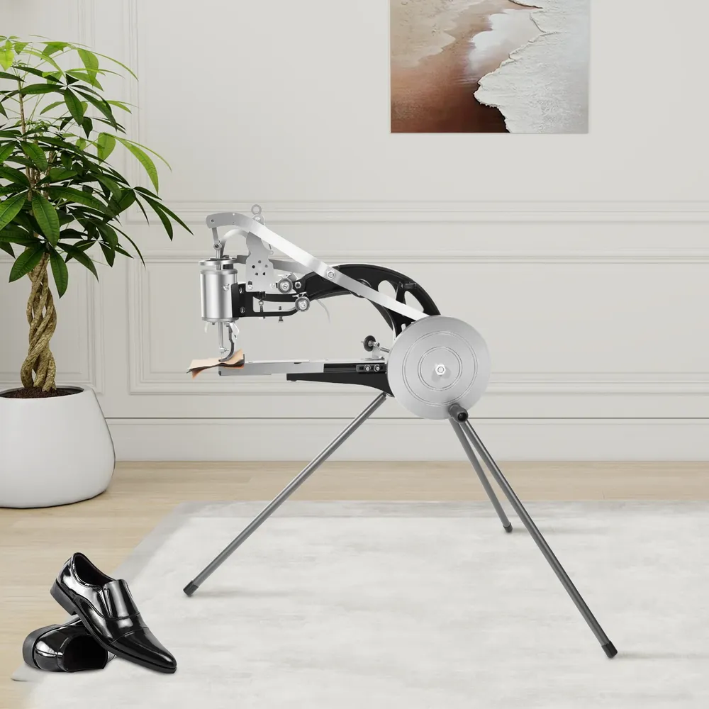 Schuhmacher Nähmaschine halbautomatisch für Schuhreparatur