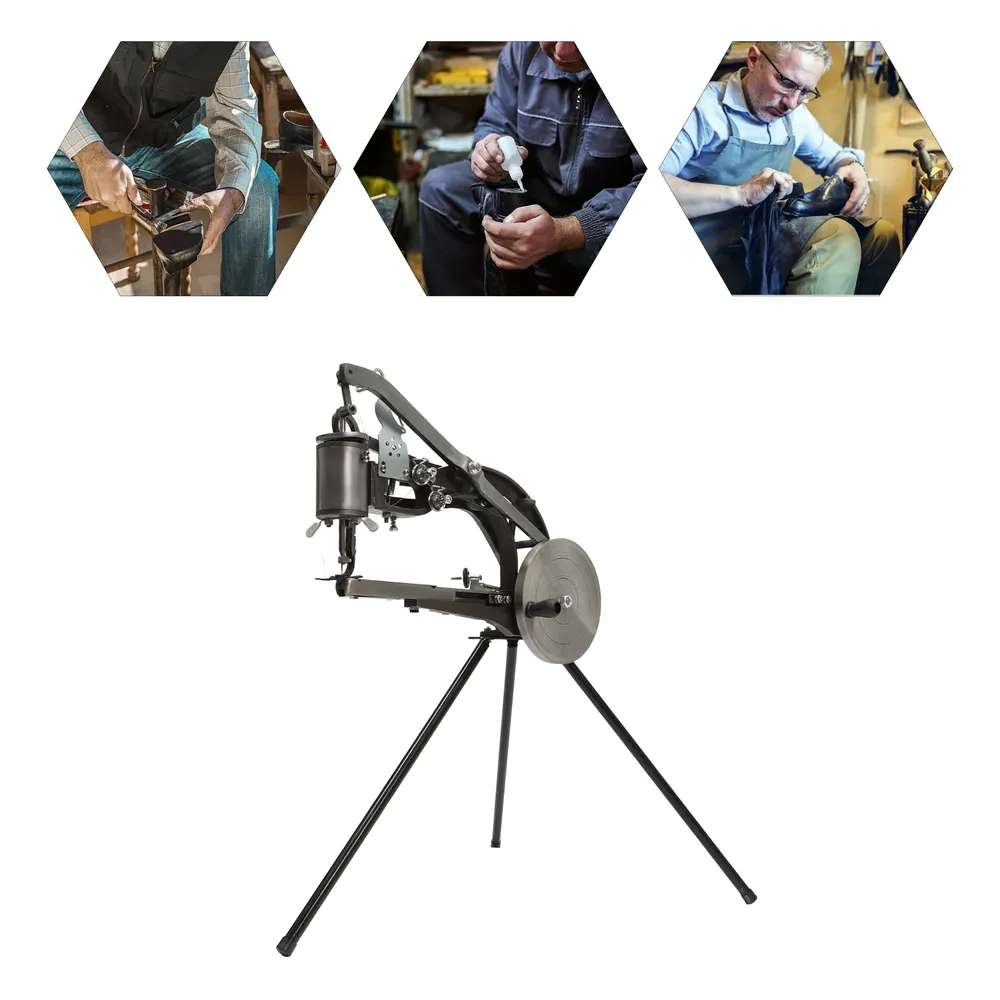Schuhmacher Nähmaschine manuell für Leder Schuhe Taschen Kleidung