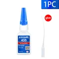 Sekundenkleber 20g stark schnell trocknend für Leder Gummi Holz – Farbe 20g-435-1PC