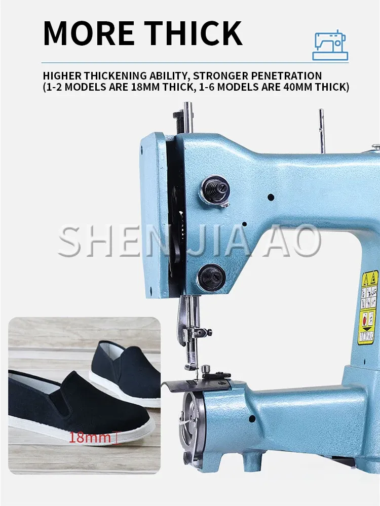 Sohlennähmaschine Leder Schuhe Stoff Gummisohlen elektrisch